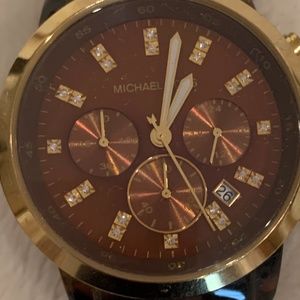 MICHAEL KORS TORTOISE LADIES WATCH